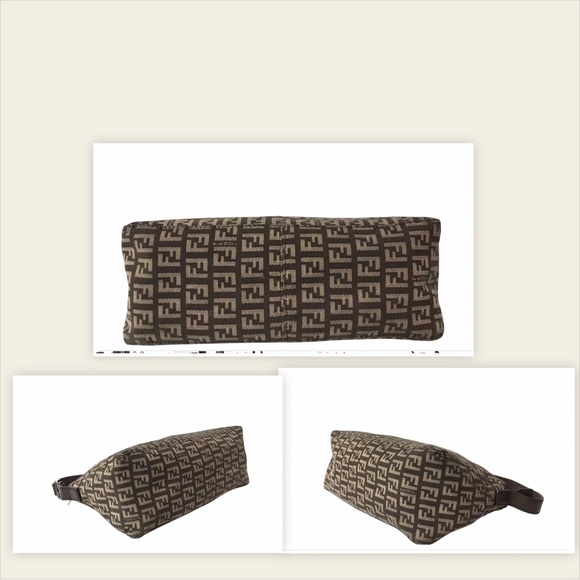 Fendi Monogram Brown Shoulder Bag - Picture 16 of 16